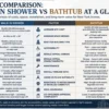 Expert Comparison: Walk-In Shower vs Bathtub at a Glance